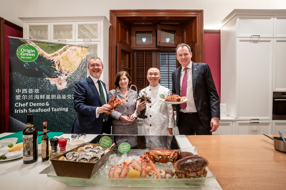 爱尔兰农业、食品及海事部部长领衔国家级对华商贸访问 爱尔兰海鲜星厨品鉴交流会在沪成功举办